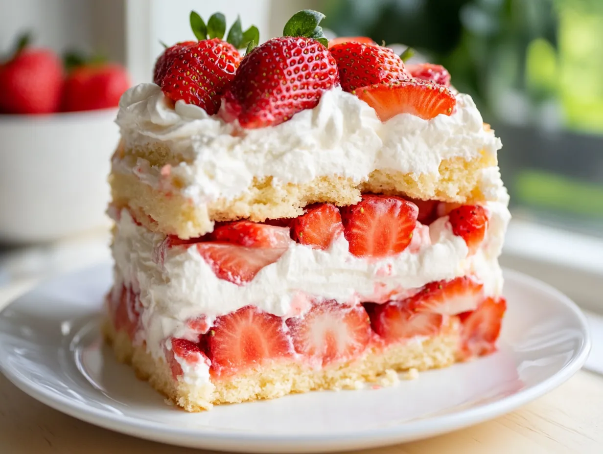30-Minute No-Bake Strawberry Shortcake Magic: Easy Dessert step by step