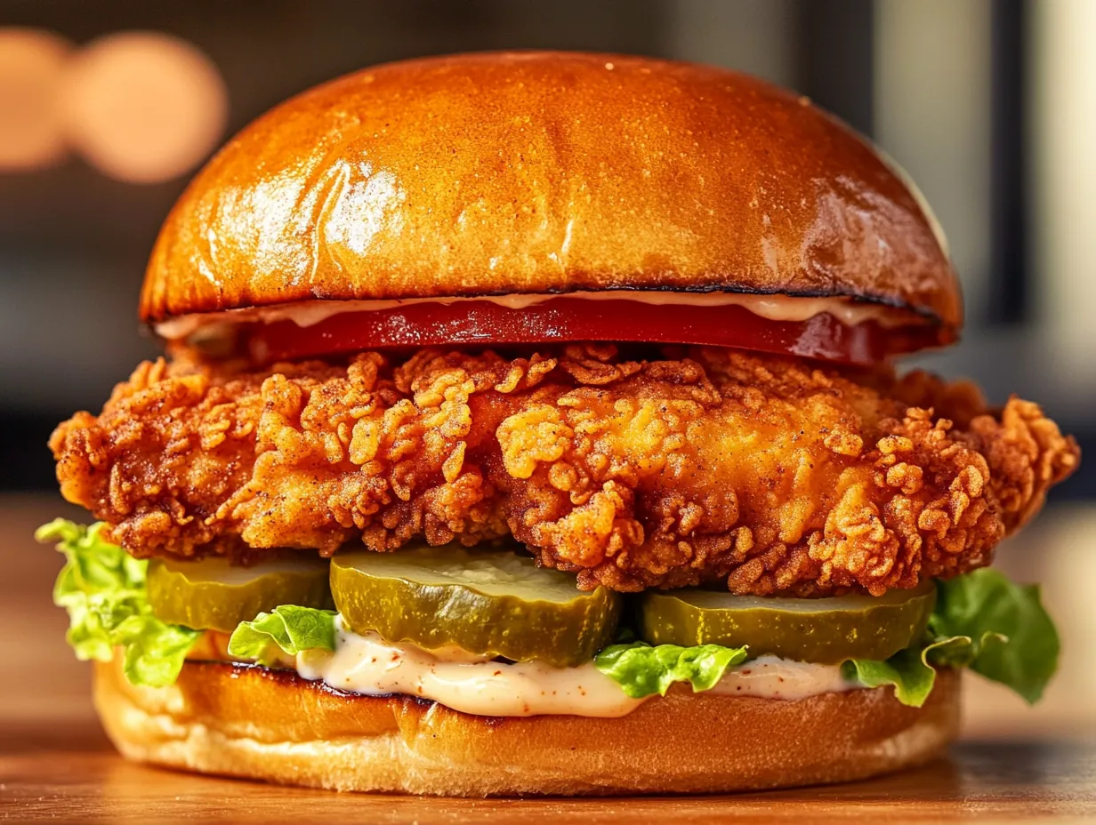 Cajun Crispy Chicken Sandwich: Your New Weeknight Favorite finished dish