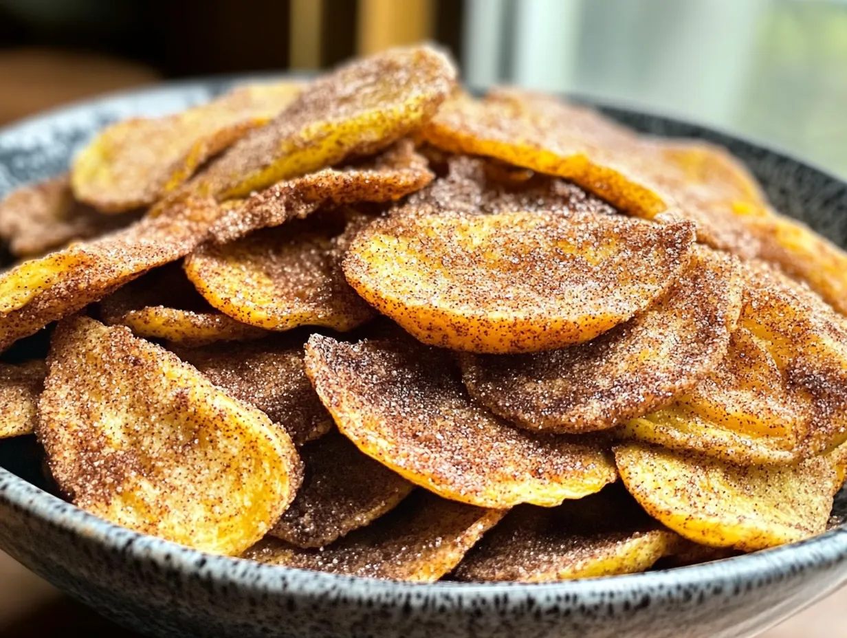 Crispy Air Fryer Cinnamon Sugar Banana Chips: Your New Favorite Snack step by step