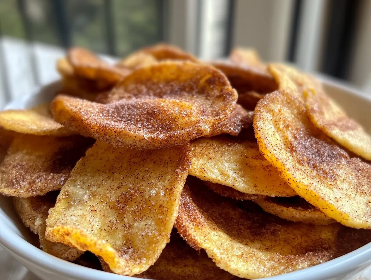 Crispy Air Fryer Cinnamon Sugar Banana Chips: Your New Favorite Snack