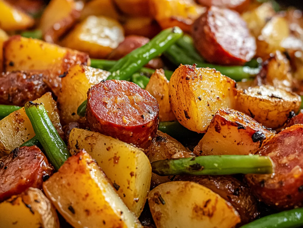 Hearty One Pan Kielbasa and Potatoes: A Weeknight Wonder