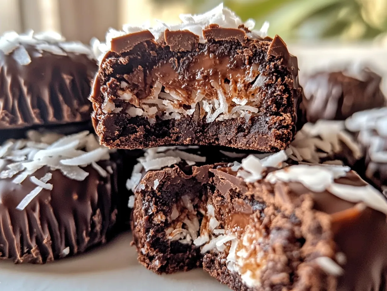 Irresistible Healthy Chocolate Coconut Bites for Easy Snacking step by step