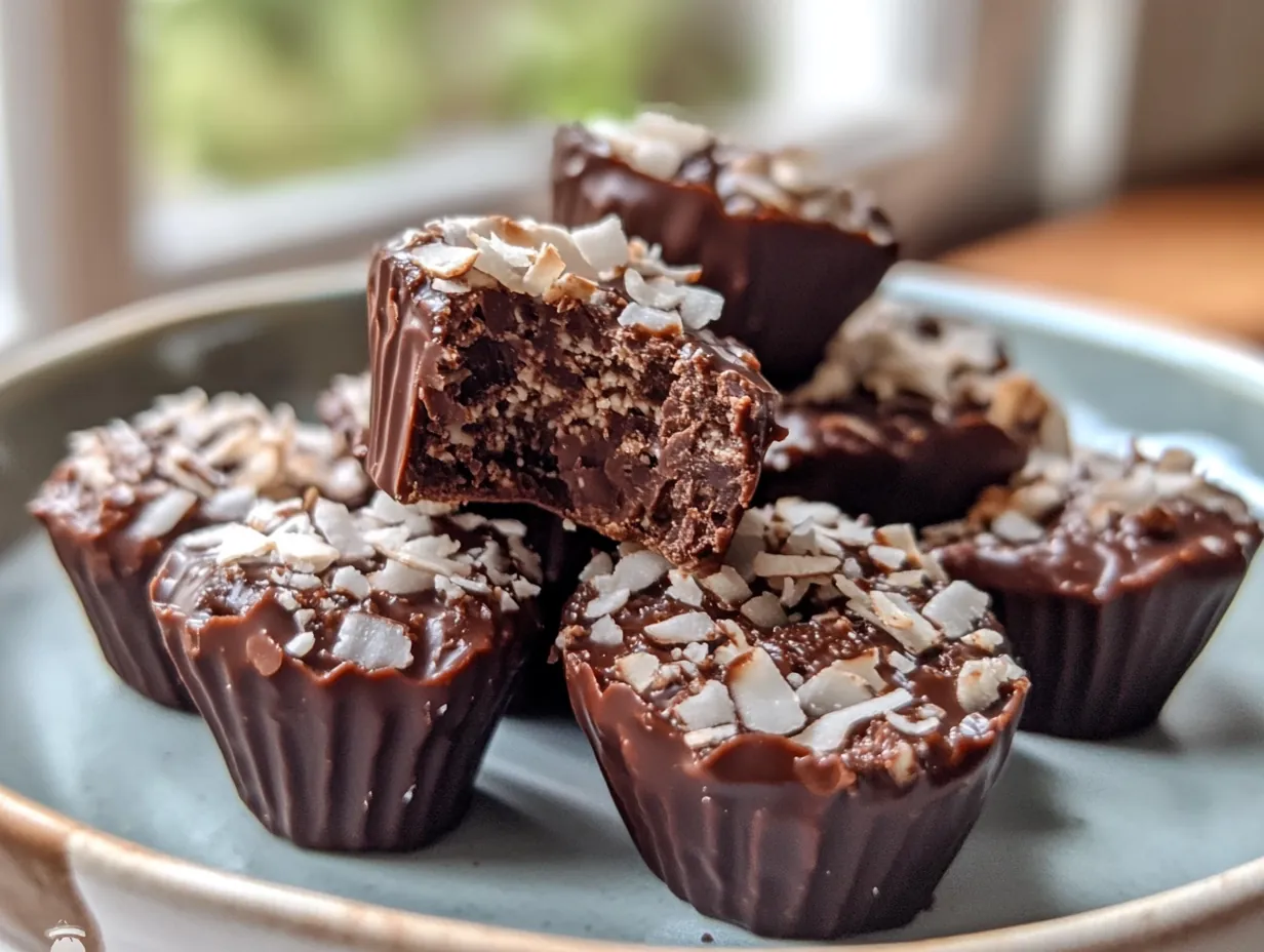 Irresistible Healthy Chocolate Coconut Bites for Easy Snacking
