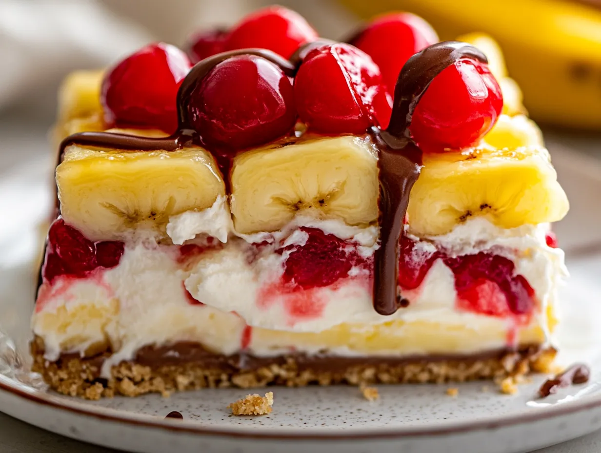 No-Bake Banana Split Dessert: A Sweet Trip Down Memory Lane step by step