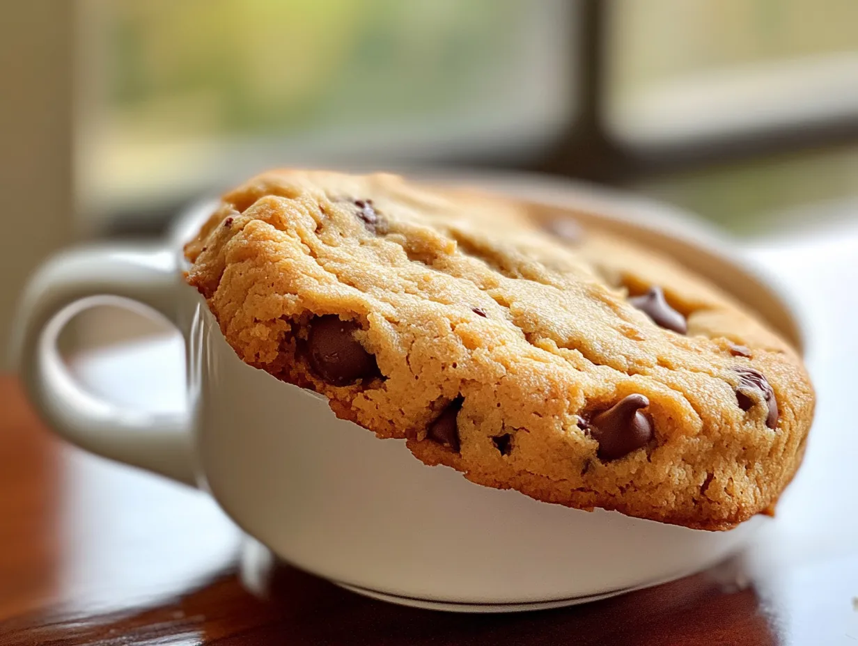 Quick Craving Fix: The Ultimate Easy Microwave Mug Cookie
