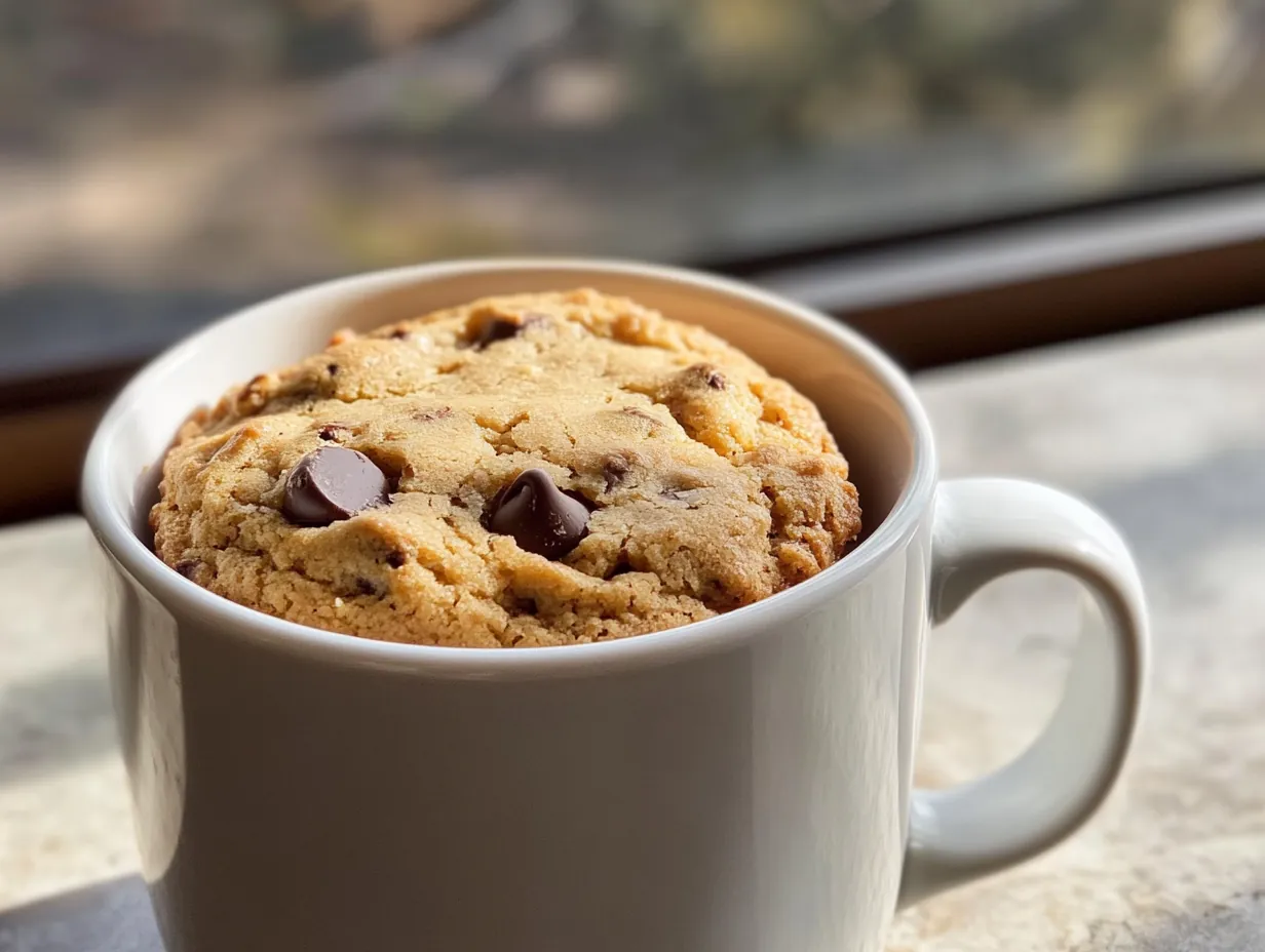 Quick Craving Fix: The Ultimate Easy Microwave Mug Cookie