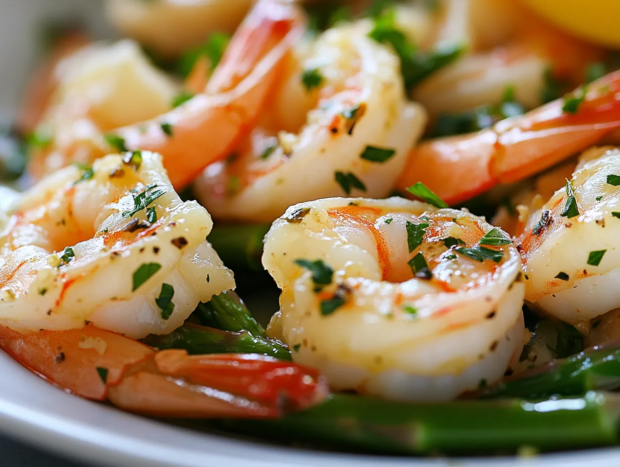 Quick Lemon Garlic Shrimp and Asparagus: Your 20-Minute Dinner Solution