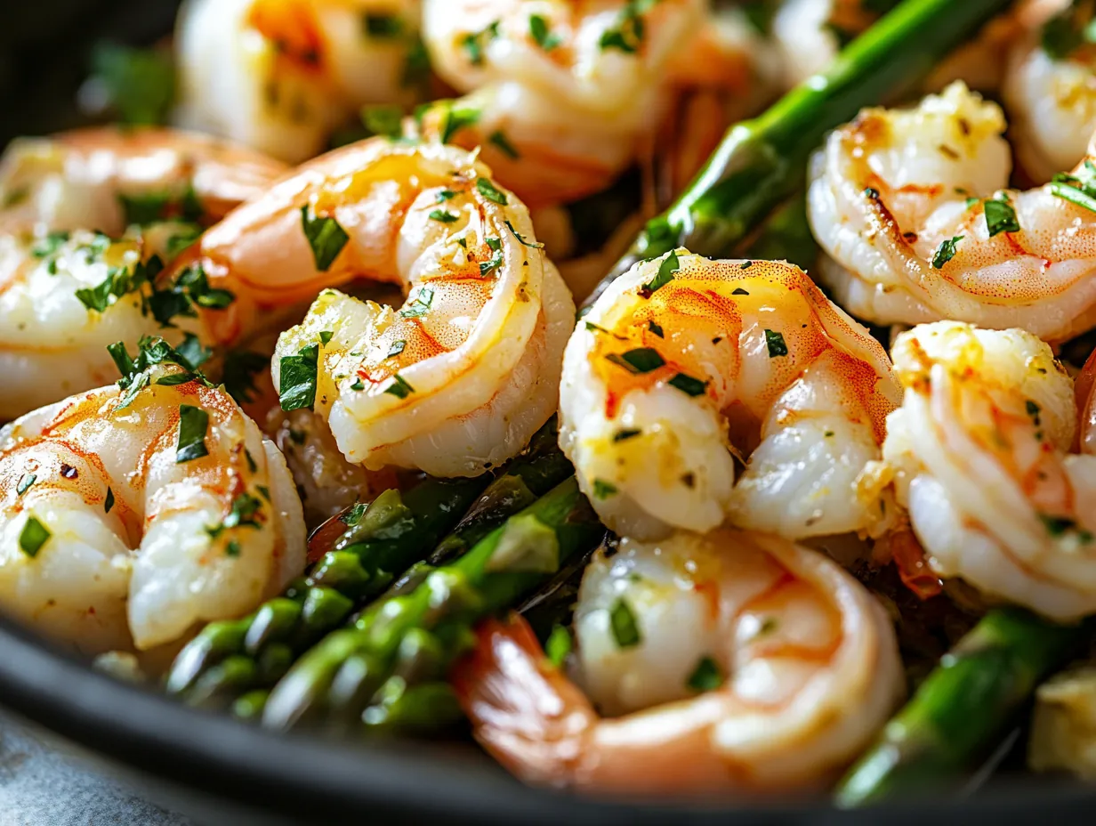 Quick Lemon Garlic Shrimp and Asparagus: Your 20-Minute Dinner Solution step by step