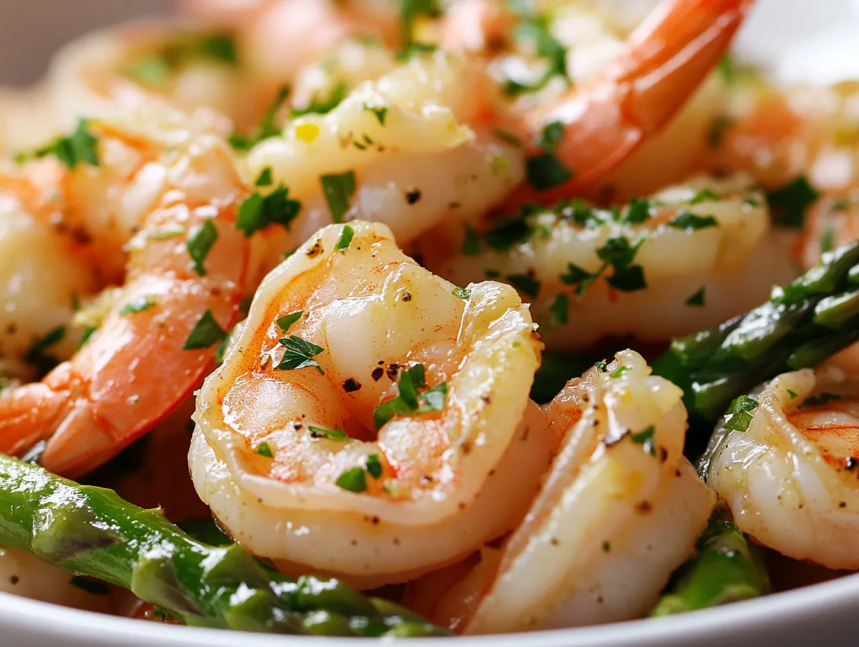 Quick Lemon Garlic Shrimp and Asparagus: Your 20-Minute Dinner Solution