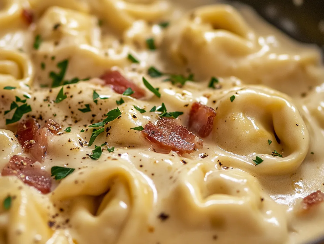 Quick Tortellini Carbonara: Your 30-Minute Weeknight Italian Delight