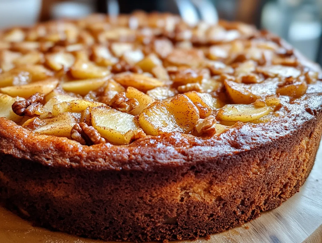 Simple Cinnamon Apple Cake: Your Next Quick, Cozy Treat finished dish