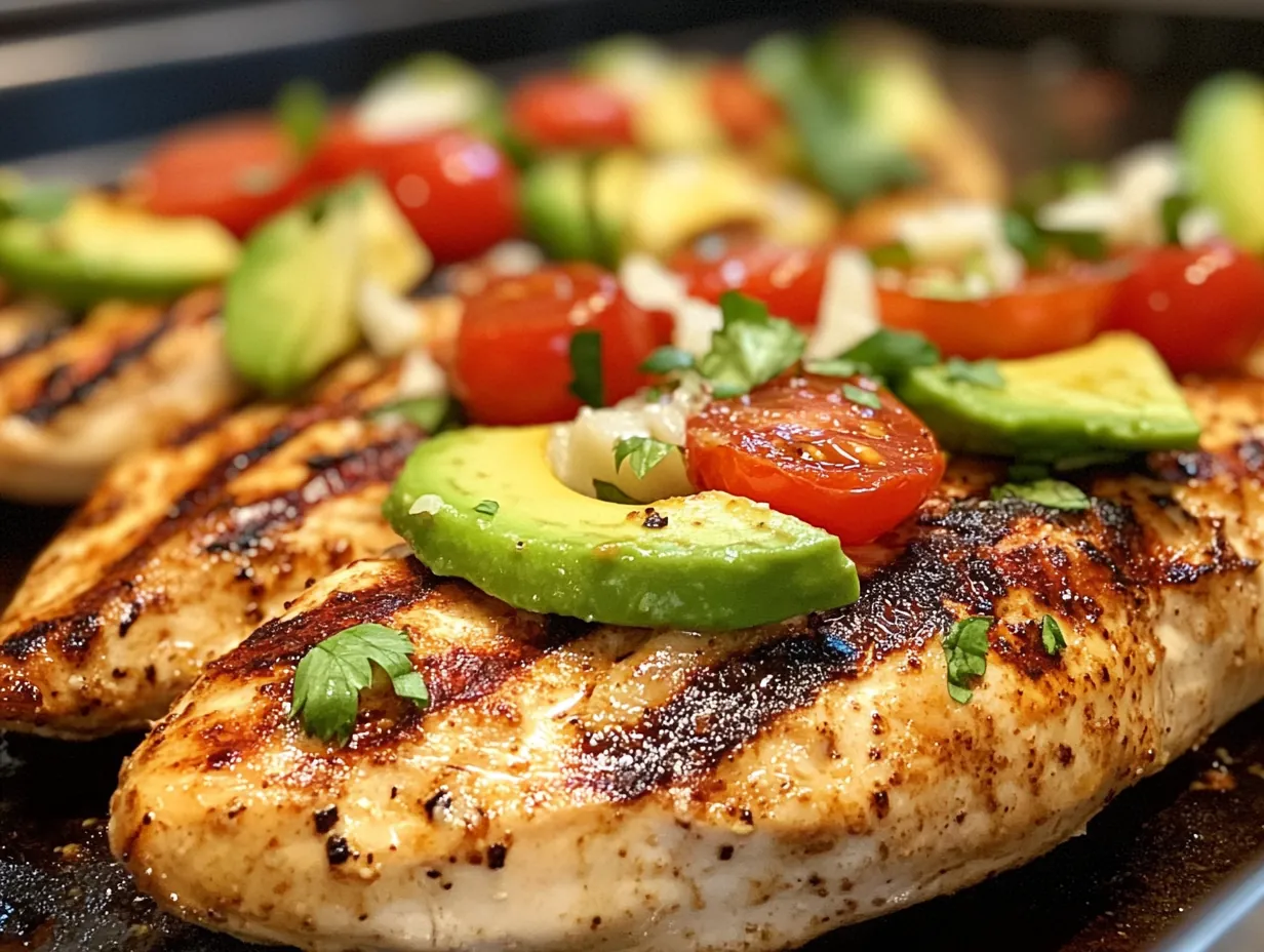 Sizzling California Avocado Chicken: Easy Grilled Perfection step by step