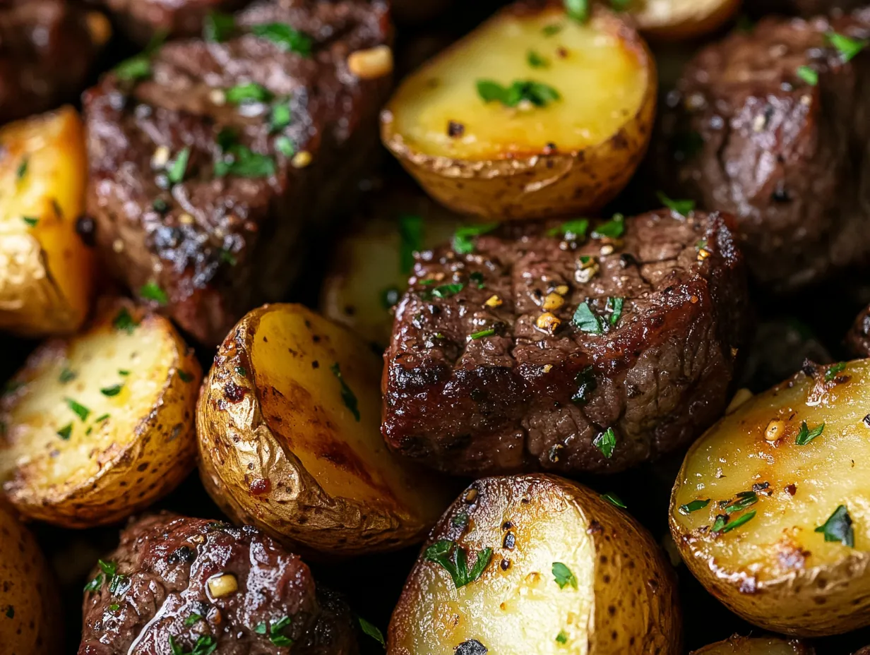 Unforgettable Garlic Steak Bites and Potatoes: Your New Favorite Dinner step by step