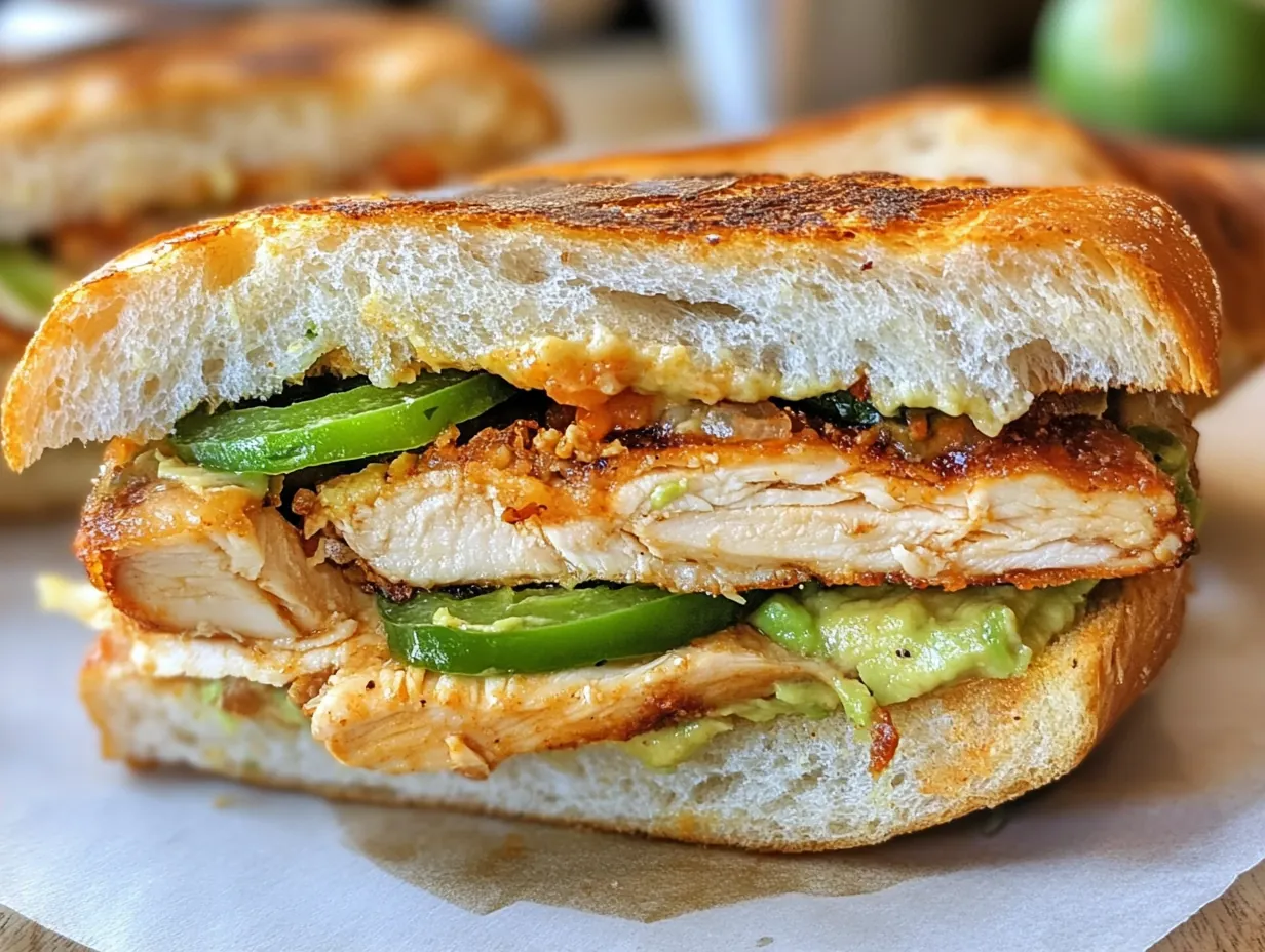 Unveiling the Zesty Chicken Torta Sandwich: A Flavorful Journey